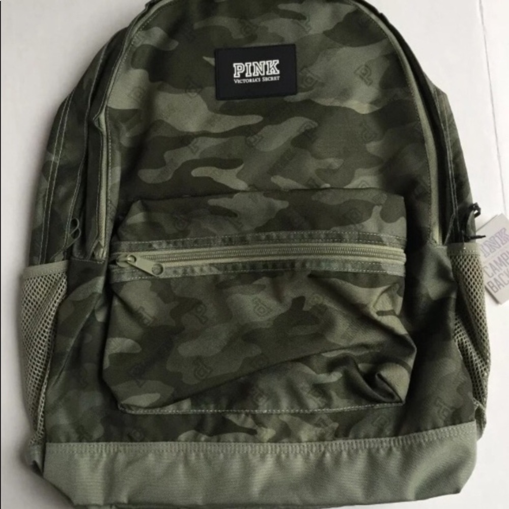 Pink by Victoria Secret Campus Backpack Camo NWT - Picture 5 of 7
